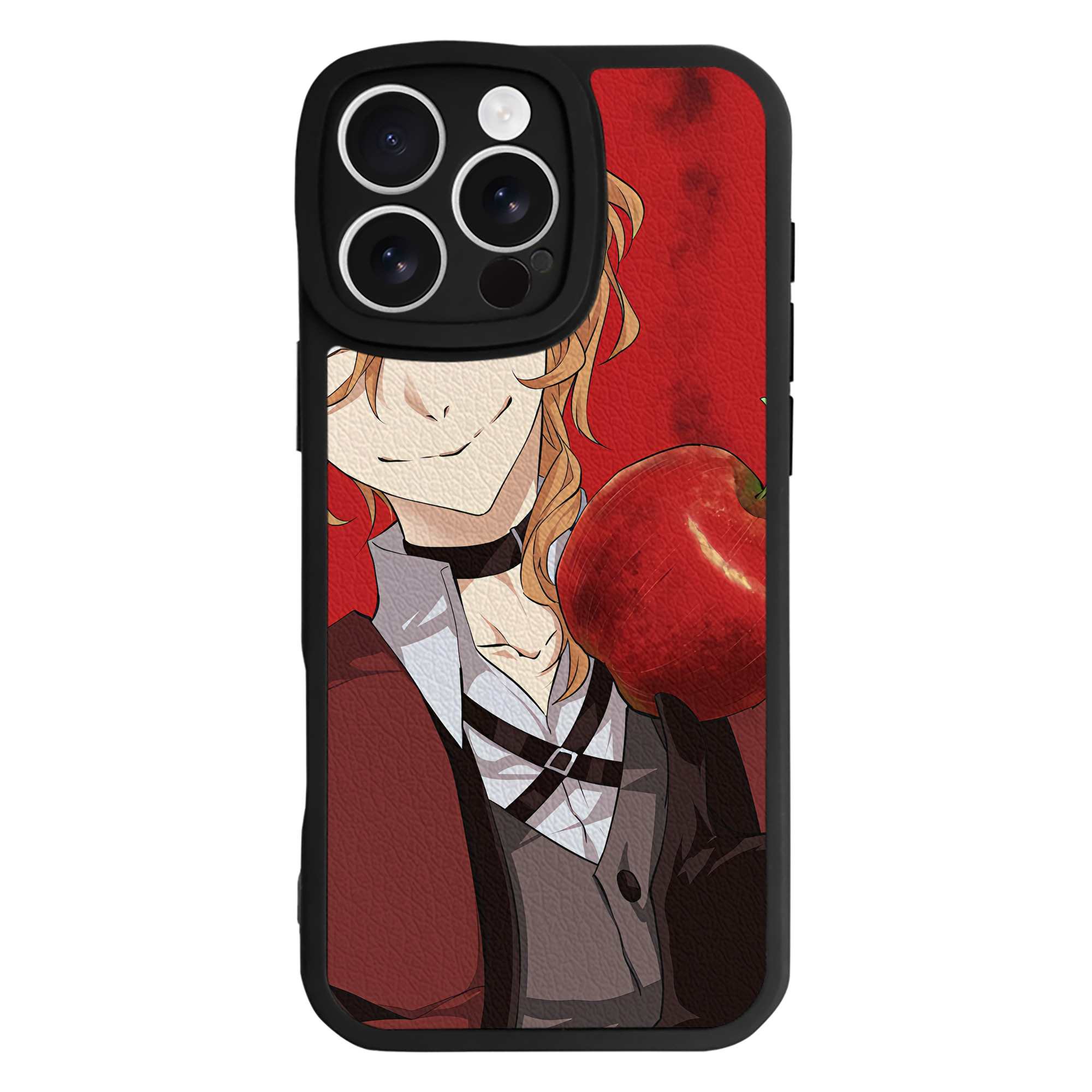 （画像用） 文豪ストレイドッグス Bungo Stray Dogs 【iPhone 16シリーズ対応】シリコンスマホケース（レザー調） 材質：シリコン